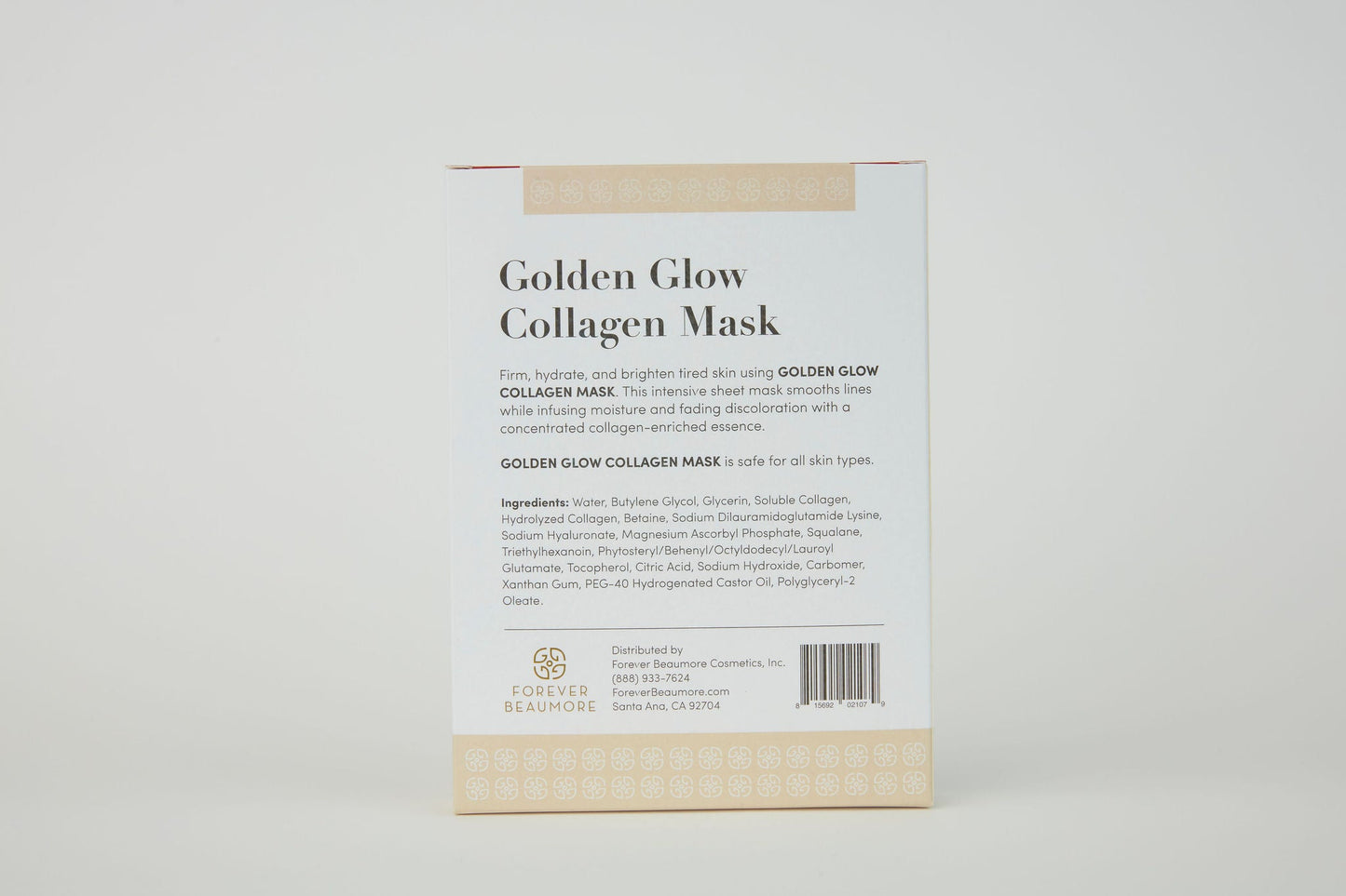 Golden Glow Collagen Mask ( 8 pcs )