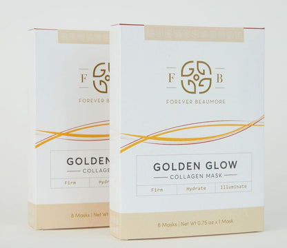 Golden Glow Collagen Mask ( 8 pcs )